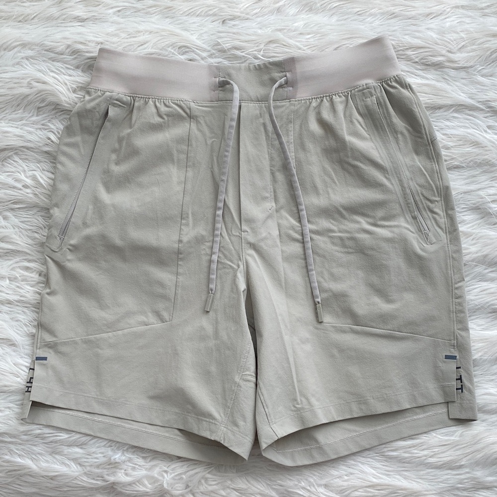 Lululemon | License To Train Lined Short 7” in Raw Linen